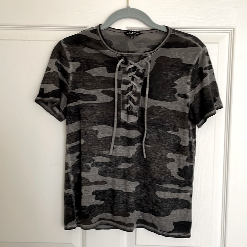 Lucky Brand Camo Shirt - Women’s XS